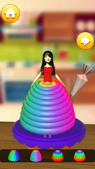 Скачать Doll Cake Dress Up Games 3D Взлом [МОД Много денег] + [МОД Меню] MOD APK на Андроид