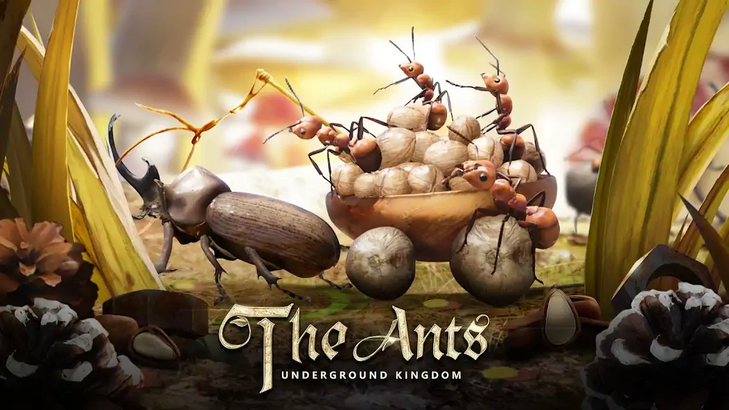 Скачать The Ants: Underground Kingdom Взлом [МОД Бесконечные монеты] + [МОД Меню] MOD APK на Андроид