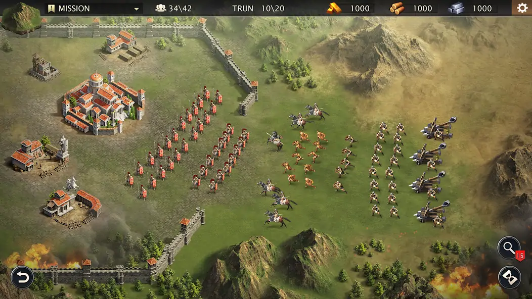 Скачать Grand War: Римские стратегии Взлом [МОД Много монет] + [МОД Меню] MOD APK на Андроид