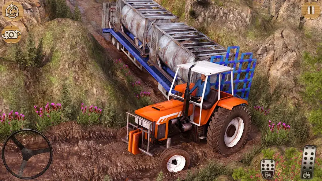 Скачать Реальный трактор ферма игра 3d Взлом [МОД Бесконечные деньги] + [МОД Меню] MOD APK на Андроид