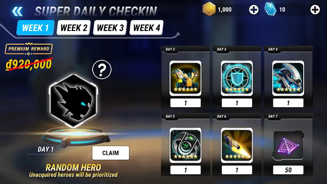 Скачать Heroes Infinity Premium Взлом [МОД Бесконечные монеты] + [МОД Меню] MOD APK на Андроид
