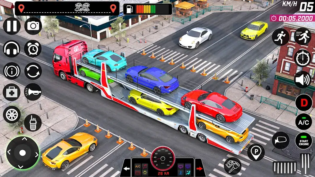 Скачать Transport Truck Game Car Games Взлом [МОД Много монет] + [МОД Меню] MOD APK на Андроид