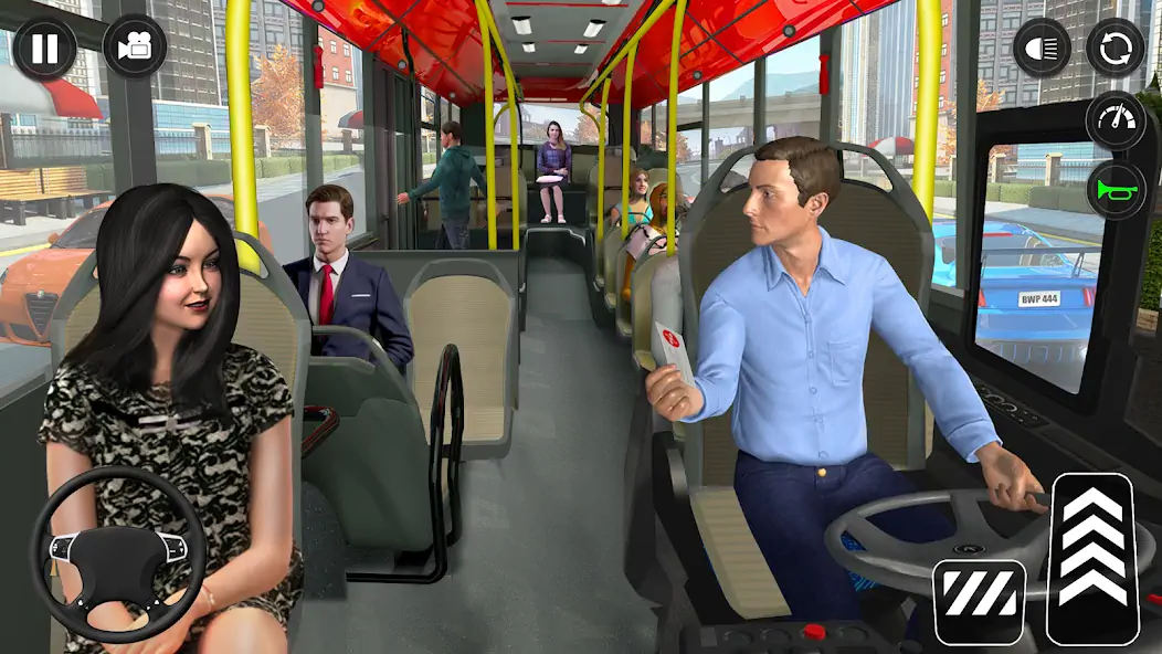 Скачать Bus Simulator 2022 Bus Game 3D Взлом [МОД Много денег] + [МОД Меню] MOD APK на Андроид