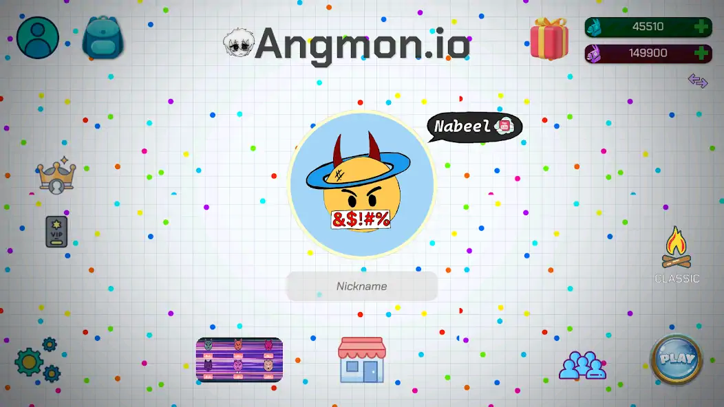 Скачать Angmon.io Взлом [МОД Много монет] + [МОД Меню] MOD APK на Андроид