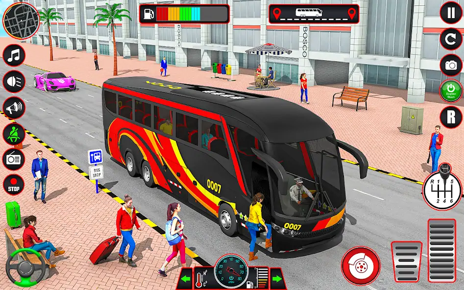 Скачать City Bus Simulator 3D Bus Game Взлом [МОД Бесконечные деньги] + [МОД Меню] MOD APK на Андроид
