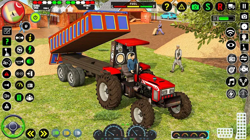 Скачать Farming Tractor Game Simulator Взлом [МОД Бесконечные монеты] + [МОД Меню] MOD APK на Андроид
