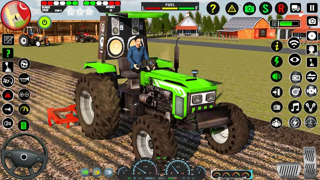 Скачать Farming Tractor Game Simulator Взлом [МОД Бесконечные монеты] + [МОД Меню] MOD APK на Андроид
