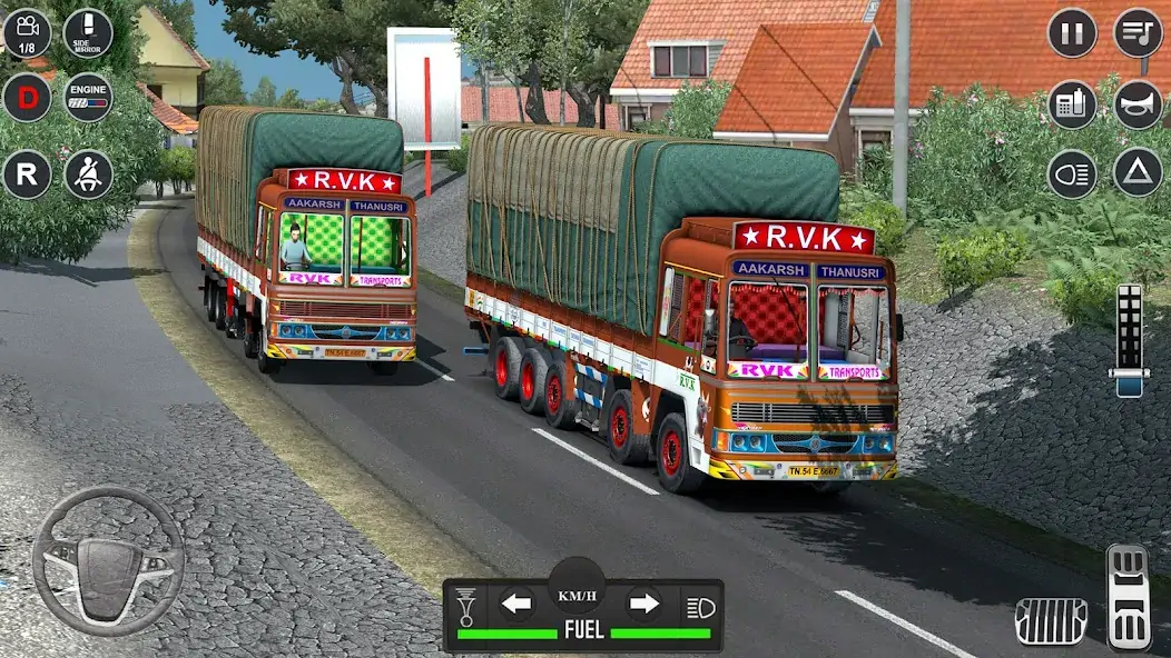 Скачать Indian Truck Simulator - Lorry Взлом [МОД Много монет] + [МОД Меню] MOD APK на Андроид