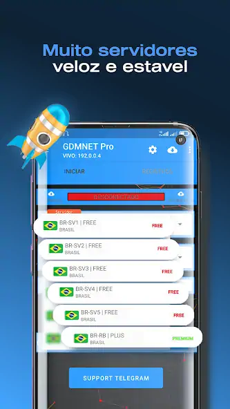 Скачать GDMNET Pro - Client VPN - SSH Взлом [МОД Бесконечные деньги] + [МОД Меню] MOD APK на Андроид