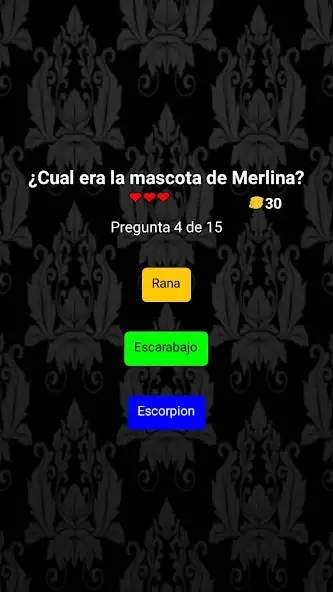 Скачать Merlina Trivia en Español Взлом [МОД Бесконечные монеты] + [МОД Меню] MOD APK на Андроид