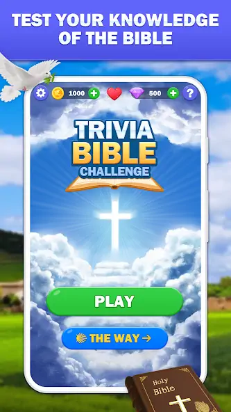 Скачать Bible Trivia Challenge Взлом [МОД Бесконечные монеты] + [МОД Меню] MOD APK на Андроид