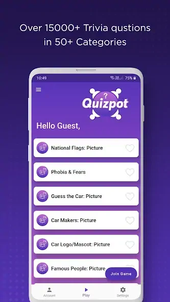 Скачать QuizPot: Group GK Quiz Trivia Взлом [МОД Много монет] + [МОД Меню] MOD APK на Андроид