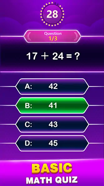 Скачать Math Trivia - Quiz Puzzle Game Взлом [МОД Бесконечные монеты] + [МОД Меню] MOD APK на Андроид