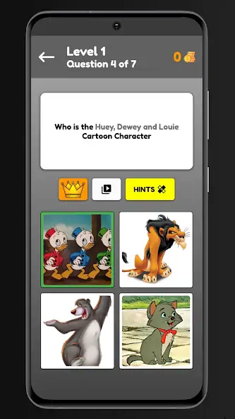Скачать Guess Cartoon Character Quiz Взлом [МОД Много денег] + [МОД Меню] MOD APK на Андроид