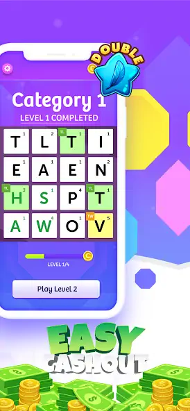 Скачать Word Search Win real Money Взлом [МОД Много монет] + [МОД Меню] MOD APK на Андроид