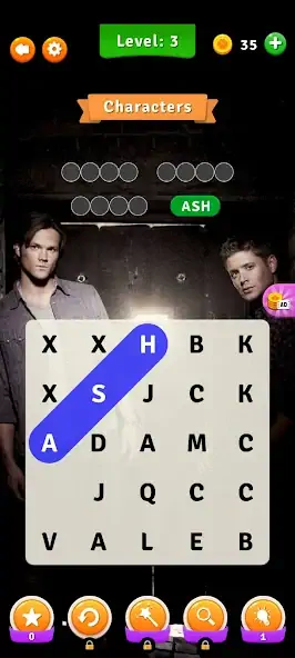 Скачать Supernatural Word Search Взлом [МОД Бесконечные монеты] + [МОД Меню] MOD APK на Андроид