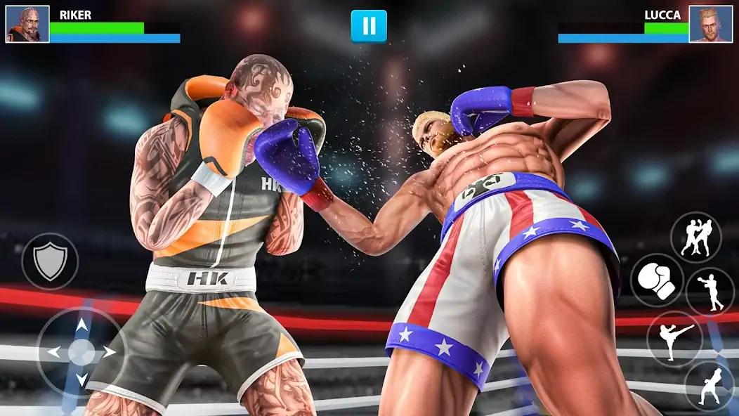 Скачать Игра Punch Boxing: кикбоксинг Взлом [МОД Бесконечные деньги] + [МОД Меню] MOD APK на Андроид