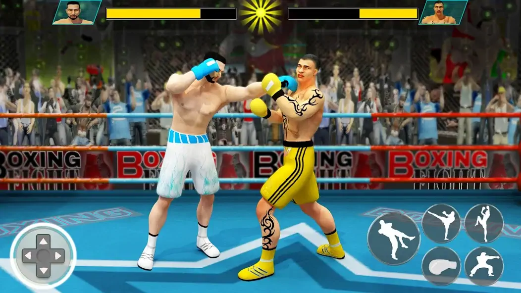 Скачать Игра Punch Boxing: кикбоксинг Взлом [МОД Бесконечные деньги] + [МОД Меню] MOD APK на Андроид