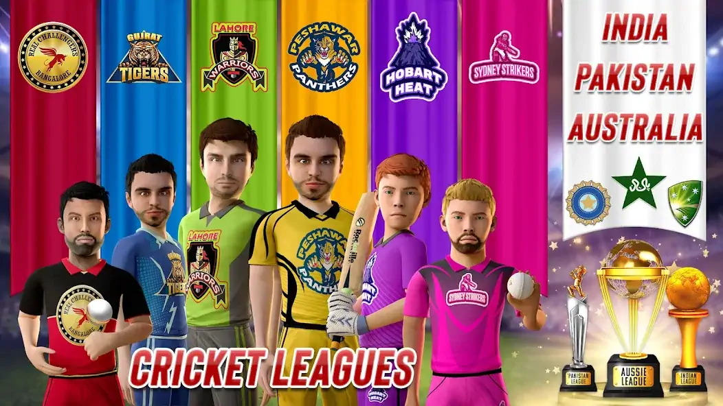 Скачать RVG Real World Cricket Game 3D Взлом [МОД Бесконечные монеты] + [МОД Меню] MOD APK на Андроид