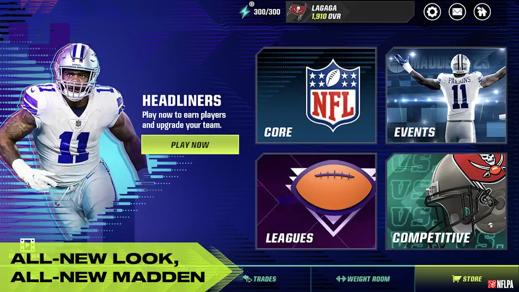 Скачать Madden NFL 23 Mobile Football Взлом [МОД Много денег] + [МОД Меню] MOD APK на Андроид