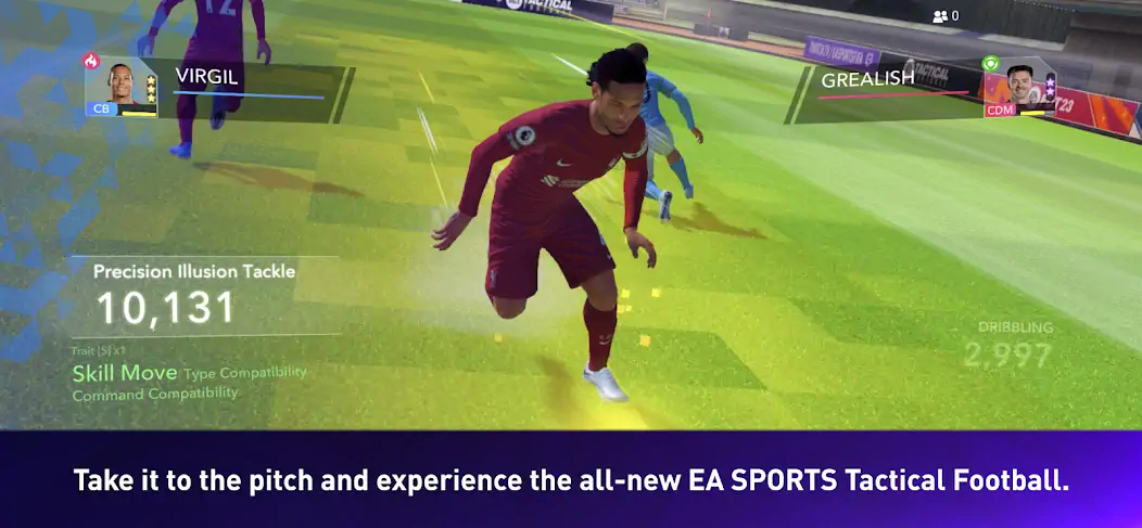 Скачать EA SPORTS Tactical Football Взлом [МОД Бесконечные деньги] + [МОД Меню] MOD APK на Андроид