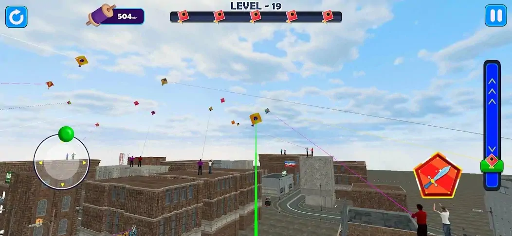 Скачать Indian Kite Flying 3D Взлом [МОД Много денег] + [МОД Меню] MOD APK на Андроид