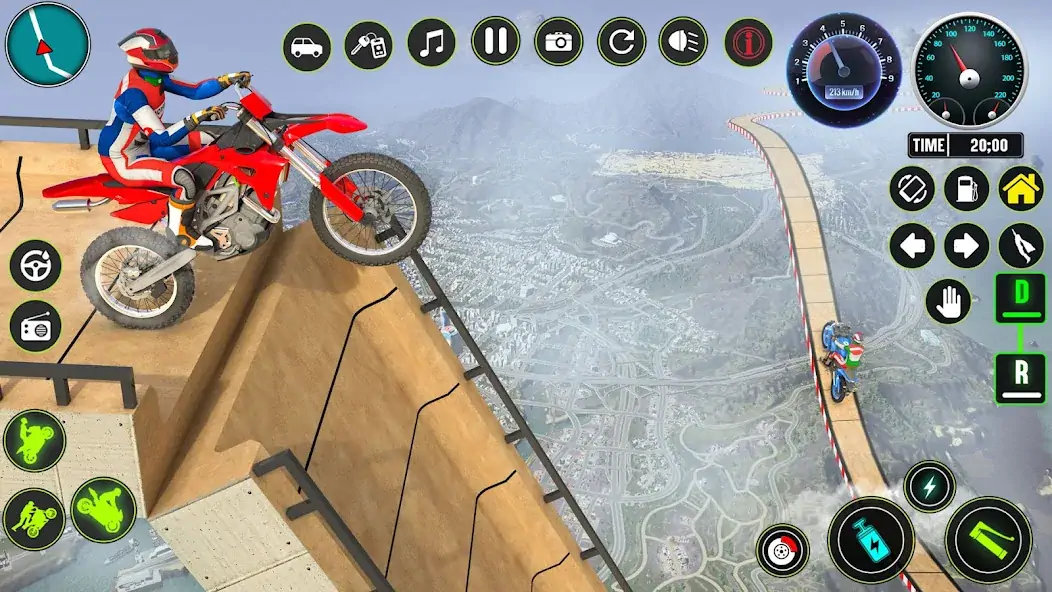 Скачать GT Bike Racing Game Moto Stunt Взлом [МОД Бесконечные монеты] + [МОД Меню] MOD APK на Андроид