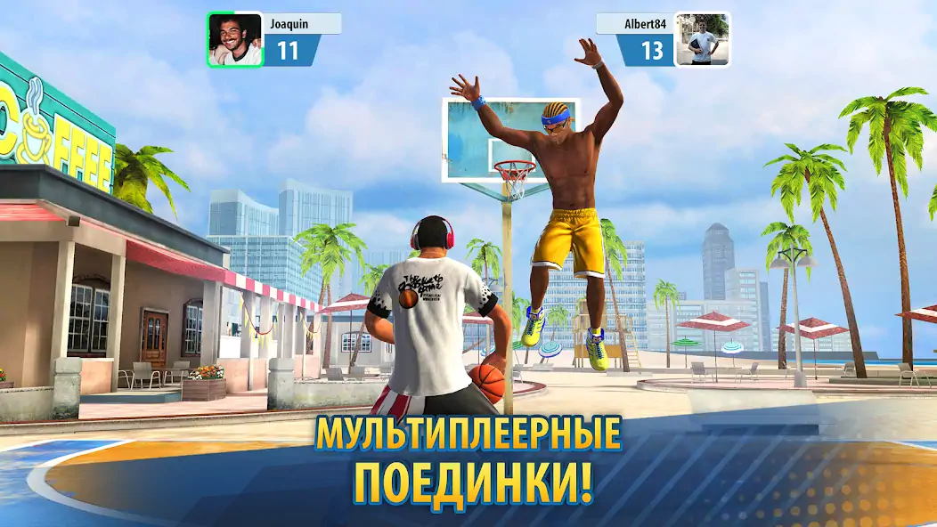Скачать Basketball Stars Взлом [МОД Бесконечные монеты] + [МОД Меню] MOD APK на Андроид