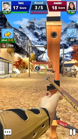 Скачать Archery Battle 3D Взлом [МОД Много монет] + [МОД Меню] MOD APK на Андроид