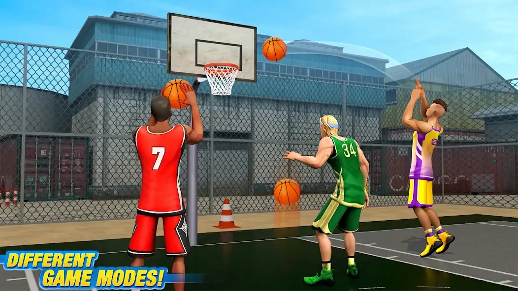 Скачать Basketball Games: Dunk Hit Взлом [МОД Много монет] + [МОД Меню] MOD APK на Андроид