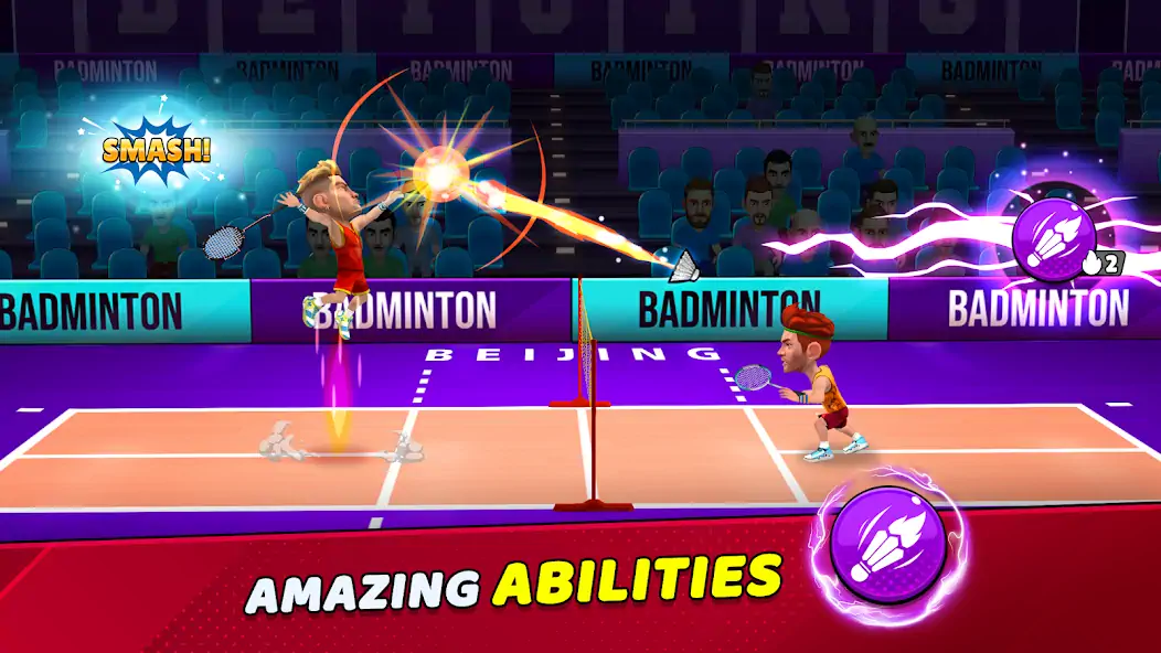 Скачать Badminton Clash 3D Взлом [МОД Бесконечные деньги] + [МОД Меню] MOD APK на Андроид