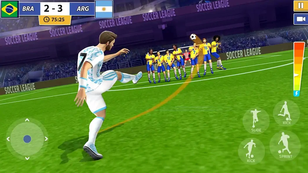 Скачать Soccer Star: Dream Soccer Game Взлом [МОД Бесконечные деньги] + [МОД Меню] MOD APK на Андроид