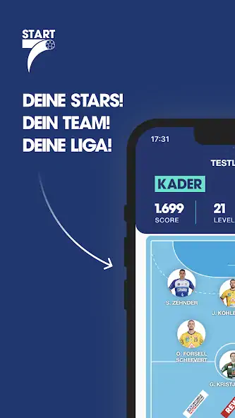 Скачать START7 - Der Handball Manager Взлом [МОД Много денег] + [МОД Меню] MOD APK на Андроид