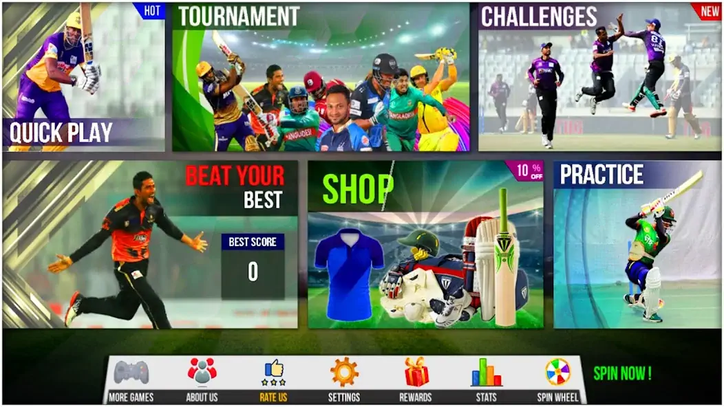 Скачать Bangladesh Cricket League Взлом [МОД Бесконечные деньги] + [МОД Меню] MOD APK на Андроид