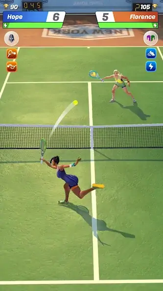 Скачать Tennis Clash: Multiplayer Game Взлом [МОД Бесконечные деньги] + [МОД Меню] MOD APK на Андроид