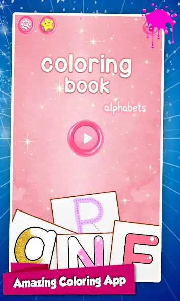 Скачать Alphabets Coloring book [Без рекламы] MOD APK на Андроид