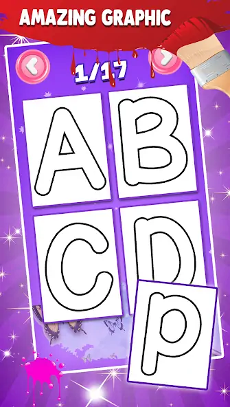 Скачать Alphabets Coloring book [Без рекламы] MOD APK на Андроид