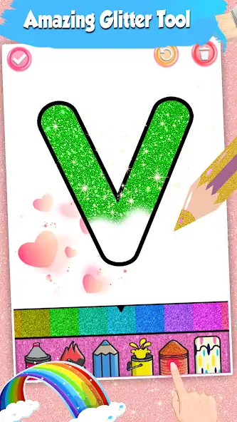 Скачать Alphabets Coloring book [Без рекламы] MOD APK на Андроид