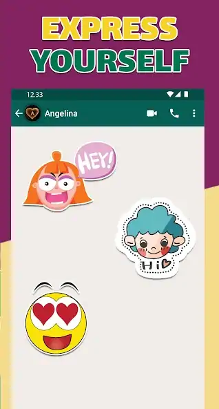 Скачать Emoji Stickers WASticker [Премиум версия] MOD APK на Андроид