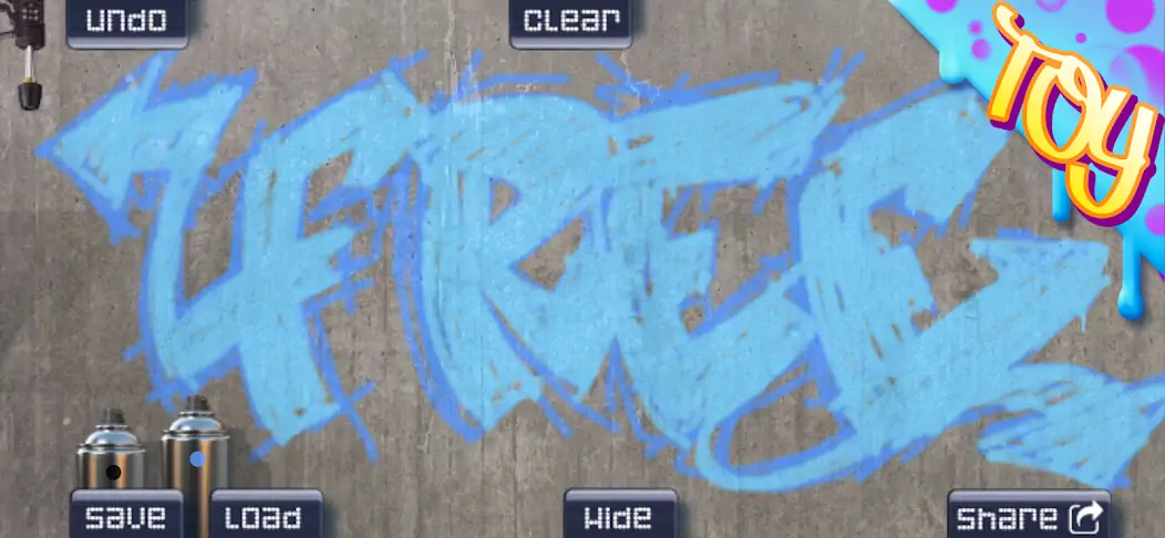Скачать Graffiti Spray Can Art - TOY [Разблокированная версия] MOD APK на Андроид