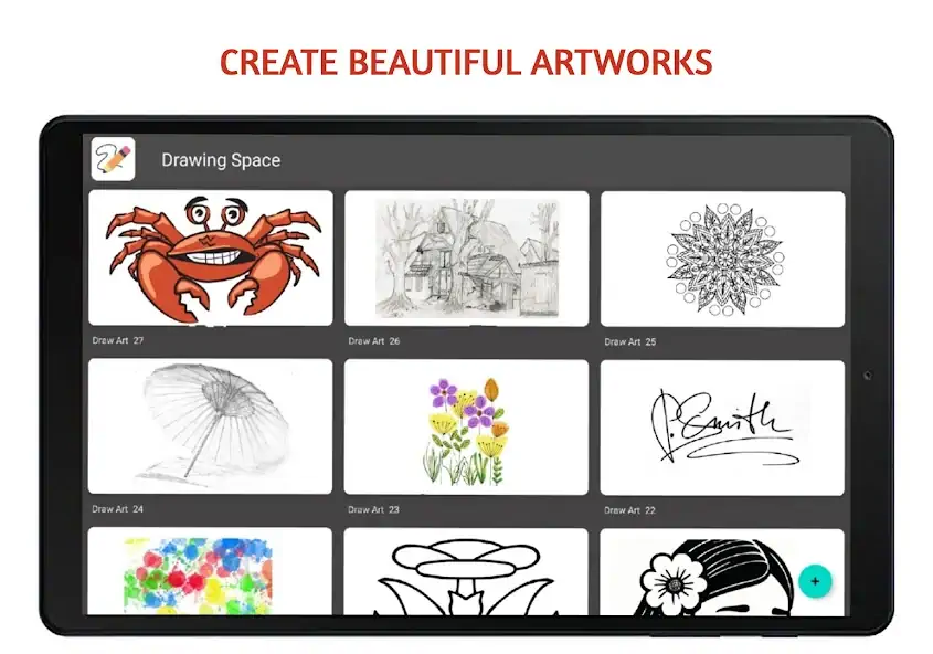 Скачать Draw Art Space: Drawing, Paint [Без рекламы] MOD APK на Андроид