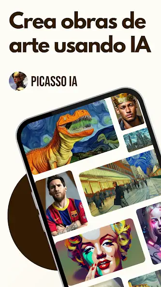 Скачать Picasso IA - Arte IA, Chatbot [Премиум версия] MOD APK на Андроид