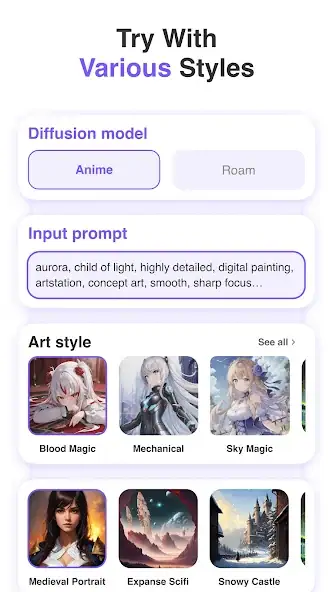 Скачать AI Art Generator - Anime Art [Без рекламы] MOD APK на Андроид