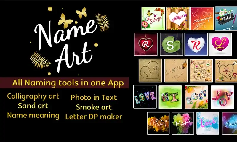 Скачать Name Art Photo Editor App 2023 [Разблокированная версия] MOD APK на Андроид