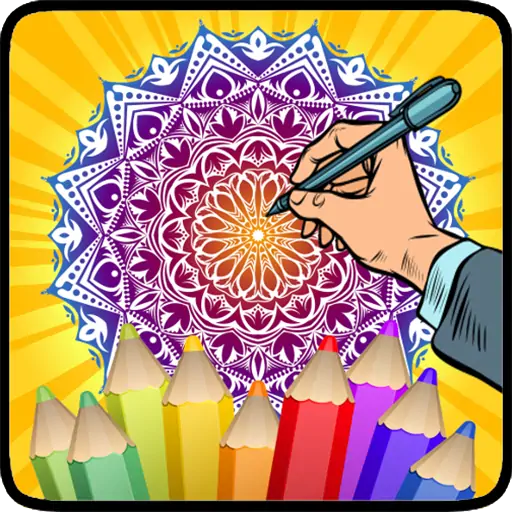 Скачать Coloring Mandala [Премиум версия] MOD APK на Андроид