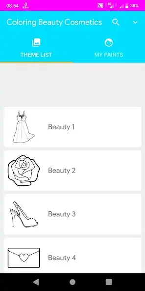 Скачать Coloring Beauty Cosmetics [Полная версия] MOD APK на Андроид