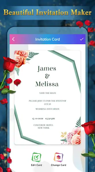 Скачать Invitation Card Maker IMG PDF [Без рекламы] MOD APK на Андроид