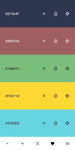 Скачать Pigments: Color Scheme Creator [Разблокированная версия] MOD APK на Андроид