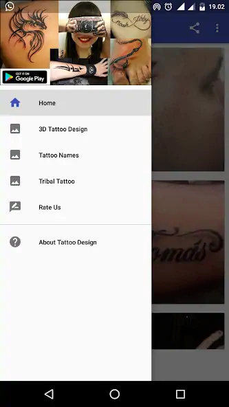 Скачать Дизайн татуировки [Полная версия] MOD APK на Андроид