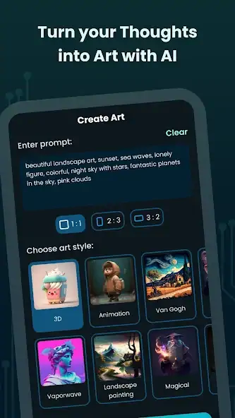 Скачать GenZArt - AI Art Generator [Без рекламы] MOD APK на Андроид